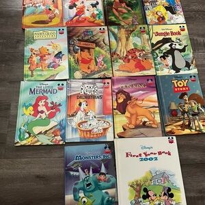 Disney Colorful Storybook Set for Kids 14 books‎